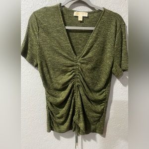 Michael Kors green shirt size Large.